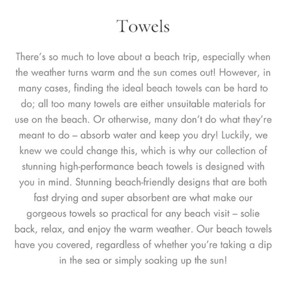 ❣️BeachTech High Performance Red Stripe Beach Towel❣️ ~large 30"x"60 - Picture 15 of 16